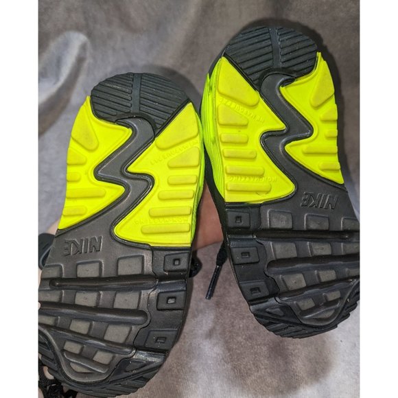 Nike Air Max 90 LTR GS Dark Grey/Hyper Royal/Volt - Picture 7 of 7